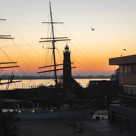 Koje Neun I Apartment Im Zentrum Mit Hafenblick Bremerhaven Extérieur photo
